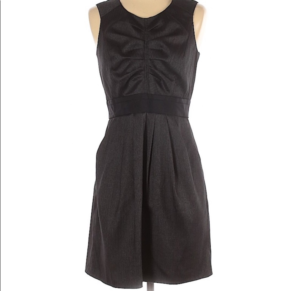 Anthropologie Sine Black/gray dress size 2